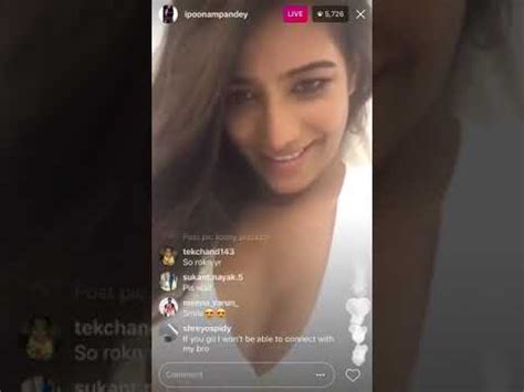 Poonam Pandey VIP Livestream Video Leaked